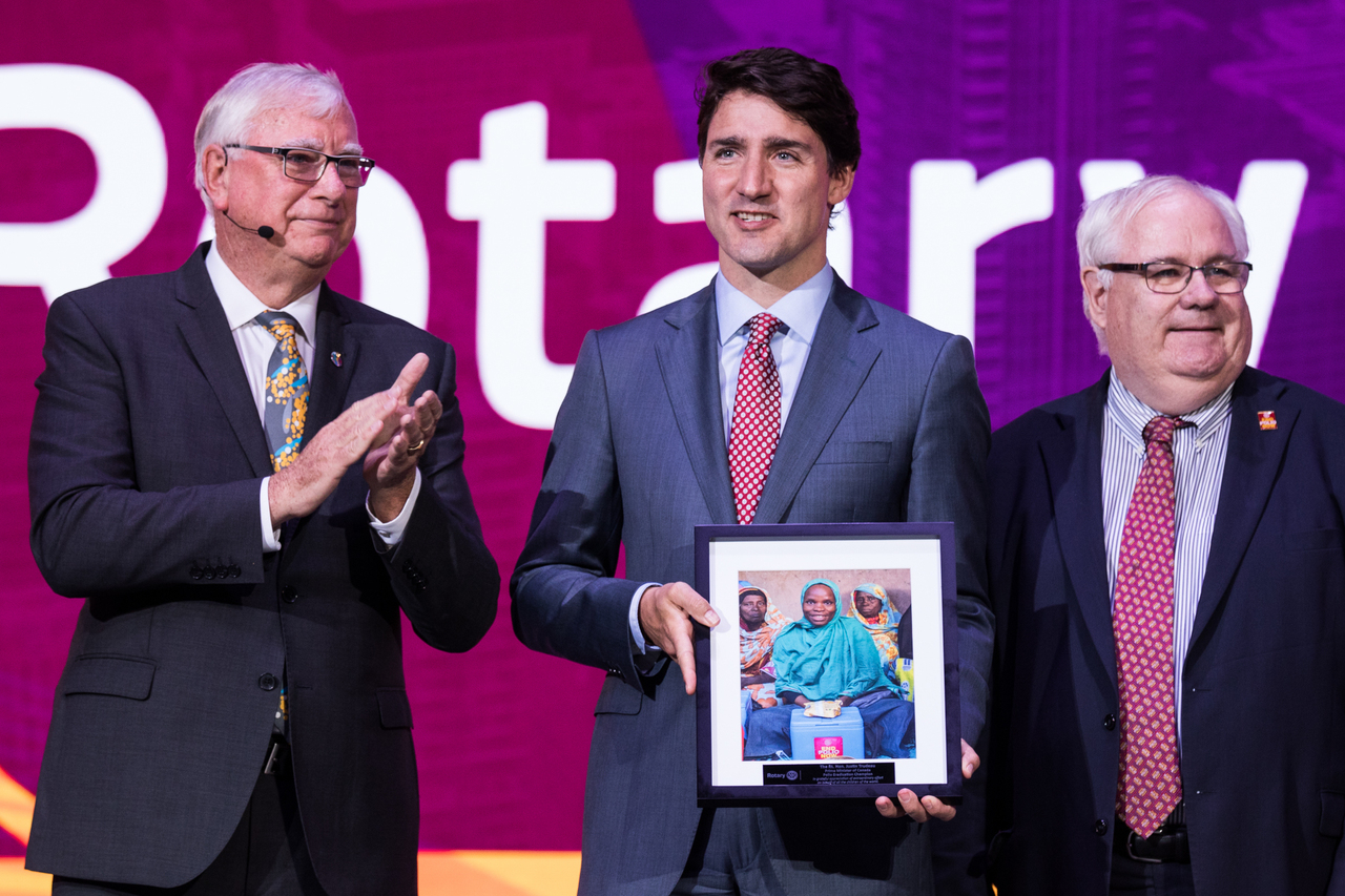 Justin Trudeau, Trudeau, Polio, Premier, Kanada, Convention, RI-Convention, Toronto