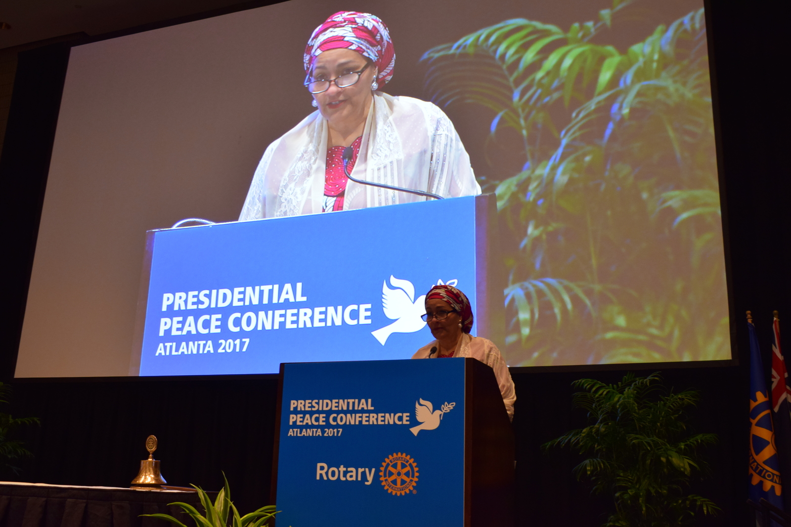Amina J. Mohammed, Mohammed, Presidential Peace Conference