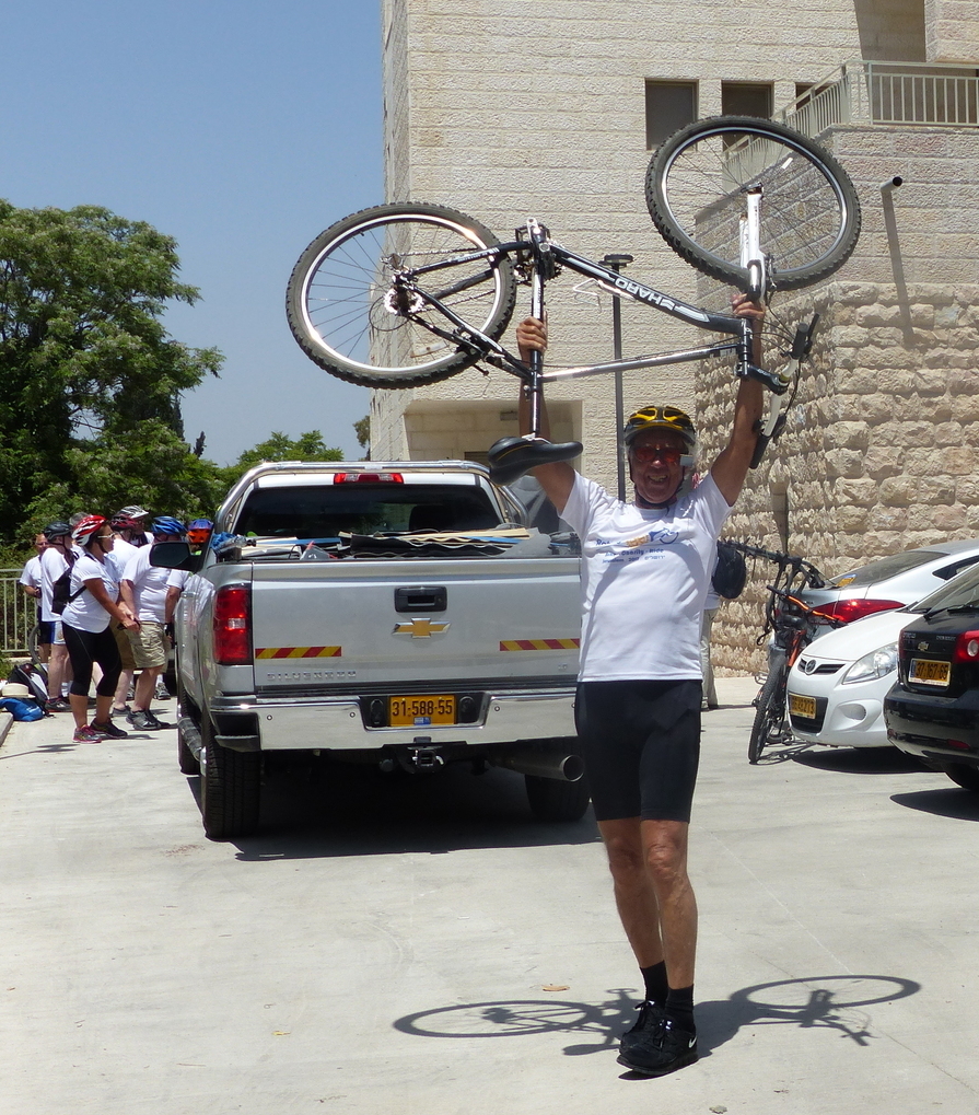 Christof Hottenrott, Fahrrad, Israel
